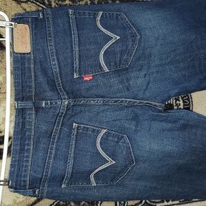 Levis original vintage mid rise skinny jeans